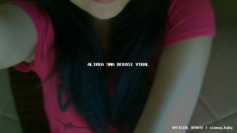 alikka sma bekasi viral